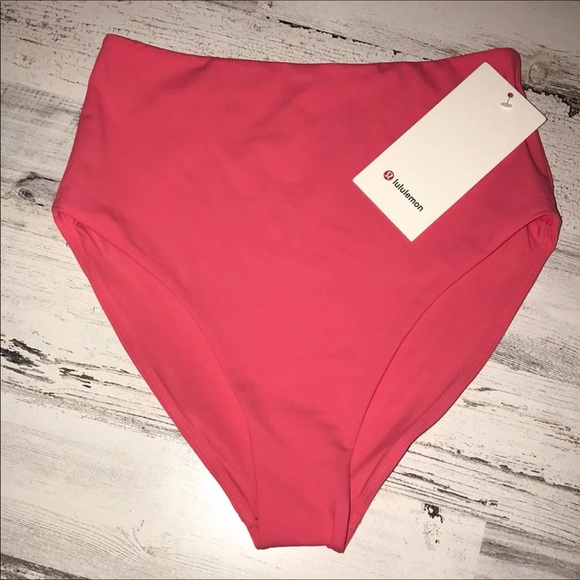 lululemon deep sea high waist bottom